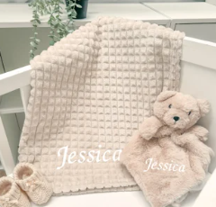 Personalised baby blanket