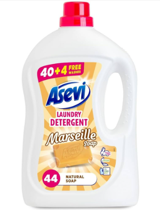 Asevi Laundry Detergent Marseille Soap 2.28l