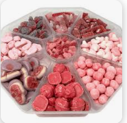Sharing sweet platter