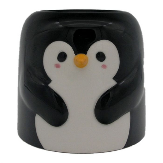 enguin Shaped Ceramic Oil Burner