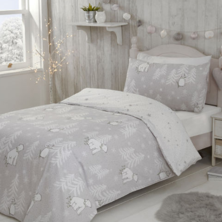 Polar bear bedding