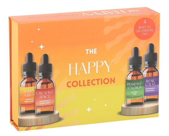 The Happy Collection Blended Essential Oil Set