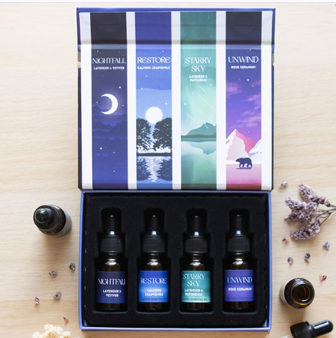 The Sleep Collection Blended Essential Oil Set