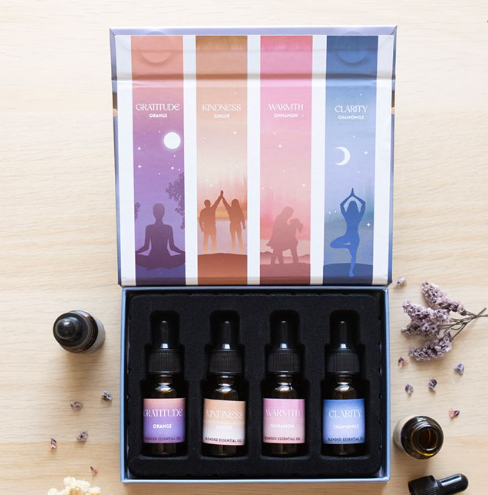 The Mindfulness Collection Blended Essential Oil Set