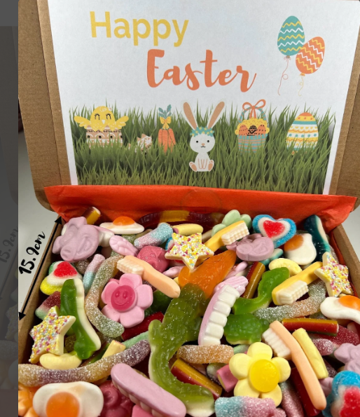 personalised Easter letterbox sweets