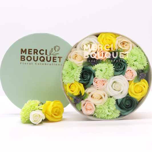 Flower soap box