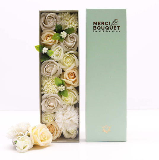 Flower soap box - long