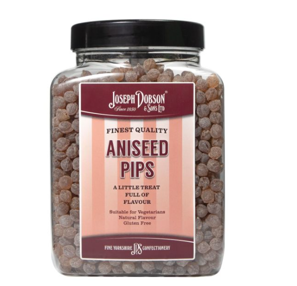Aniseed pips Jar