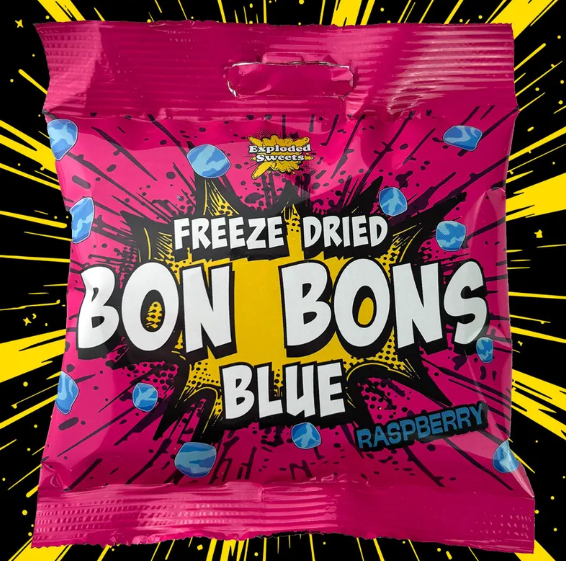 freeze dried Bon Bons Blue