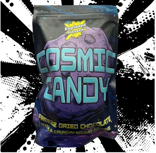 Freeze dried cosmic candy bars