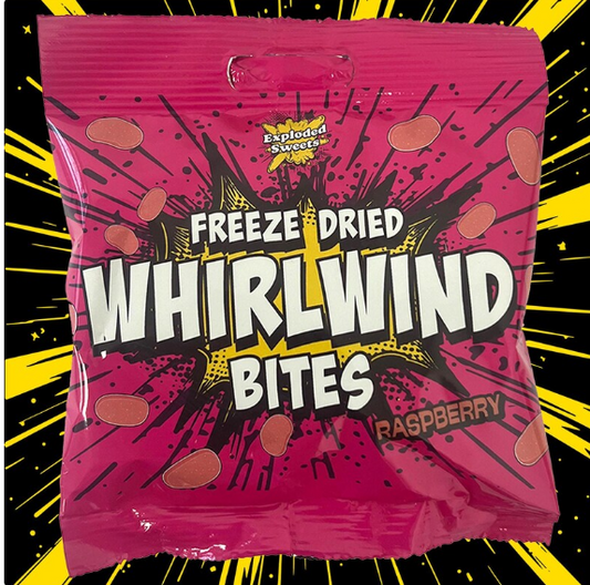 Freeze dried whirlwind bites - raspberry