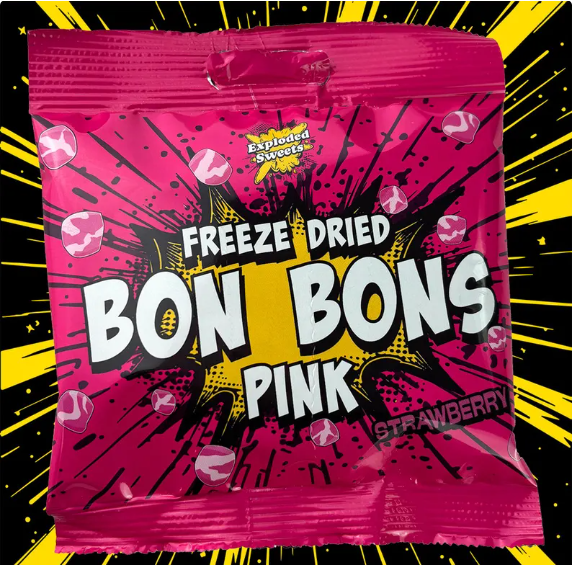 Freeze dried Bon Bons - strawberry
