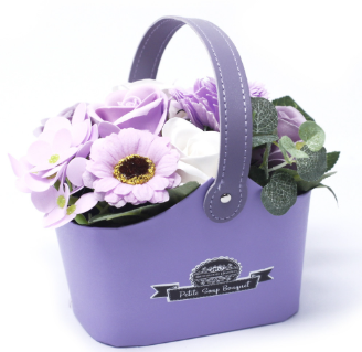 Bouquet Petite Basket - Soft Lavender