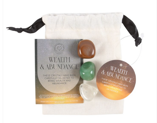 Wealth & Abundance Healing Crystal Set