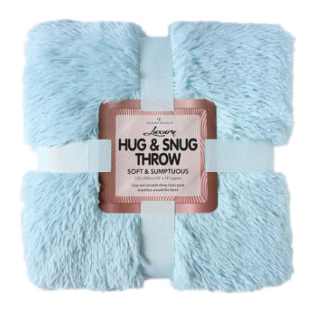 Hug and snug throw