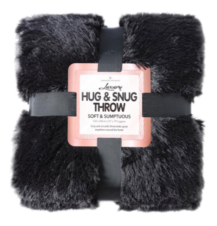 Hug and snug throw