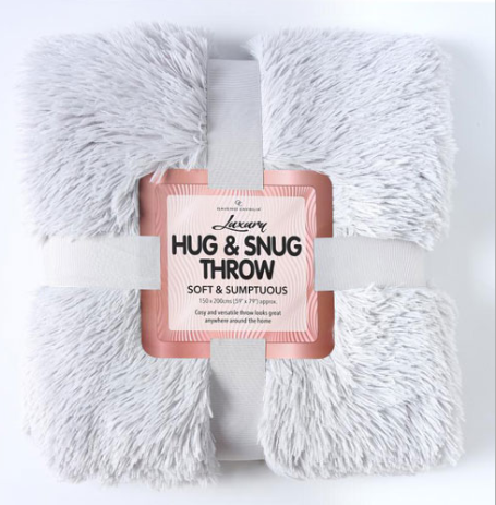 Hug and snug throw