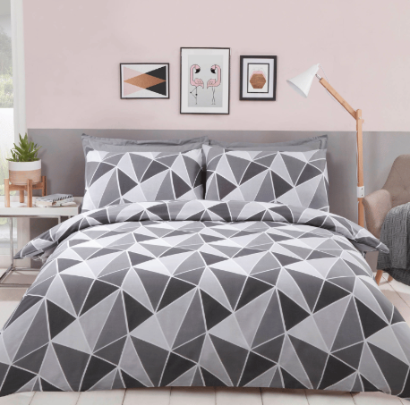 Grey duvet set