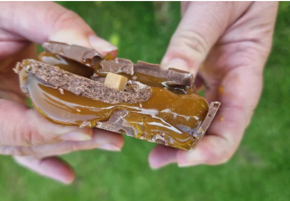 Chocolate stuffed slabs