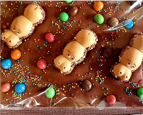 Extra Large Hippo Chocolate Slab