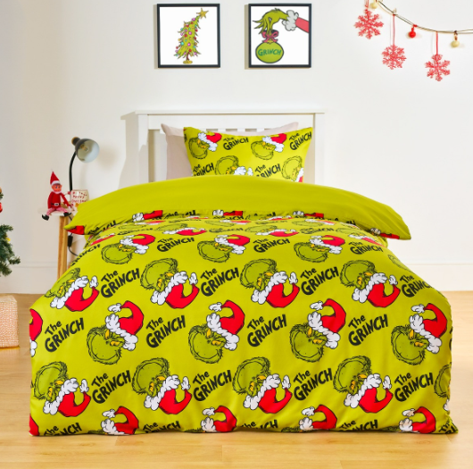 Grinch Printed Duvet Set