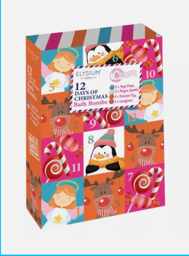 12 Days of Xmas Kids Advent Calendar Elysium Spa