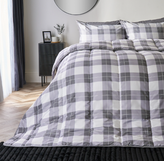 Gingham Coverless 10.5 Tog Duvet & Pillowcases