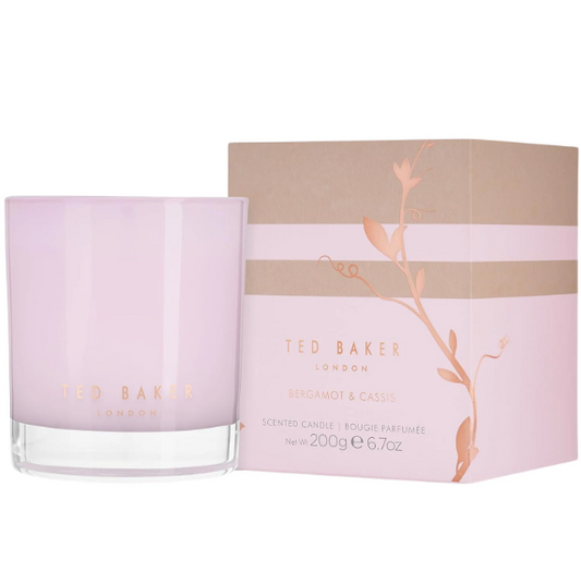 Ted Baker London Luxury Scented Candle Bergamot & Cassis