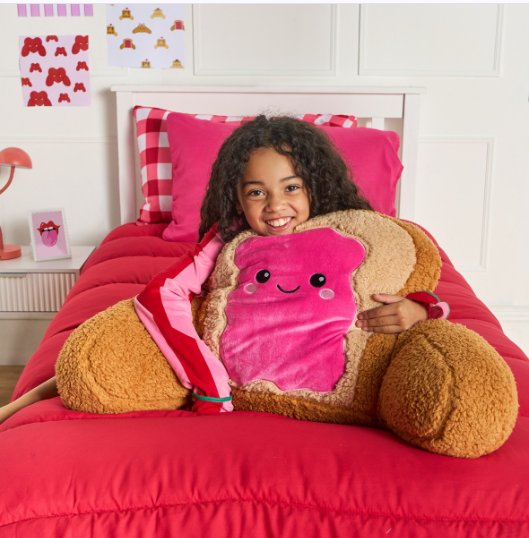 Jam Toast Cuddle Cushion