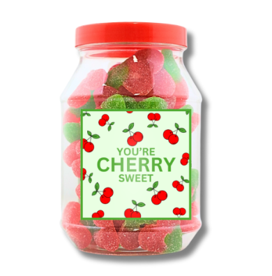 Pun Gift Valentines Cherry Jar
