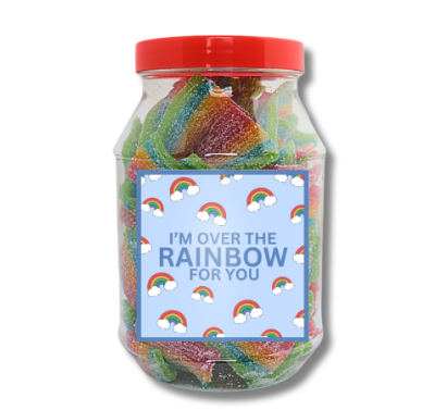 Pun Gift Valentines Rainbow