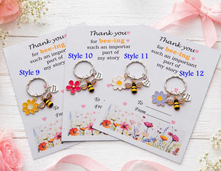 Gift for Teacher,Teacher Gifts,Rainbow & bee keying