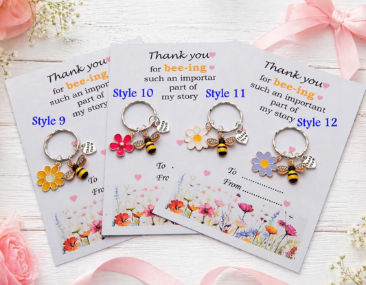 Gift for Teacher,Teacher Gifts,Rainbow & bee keying