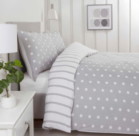 Spots And Stripes Luxury duvet set
