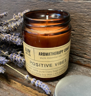 Aromatherapy Candle - Positive Vibes