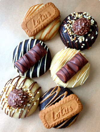 Assorted Blondie and Brownie Donuts