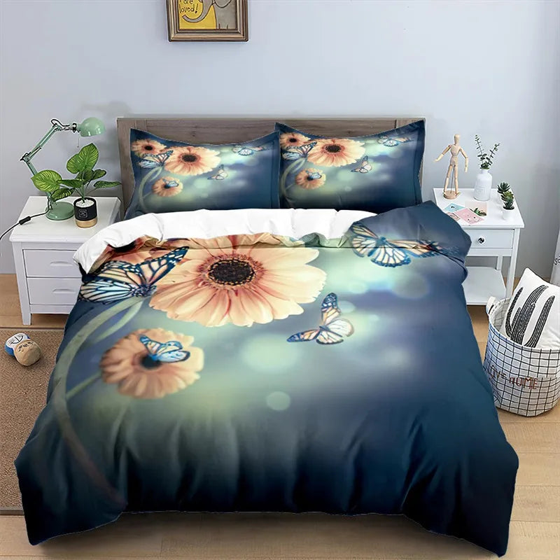 Butterfly bedding set
