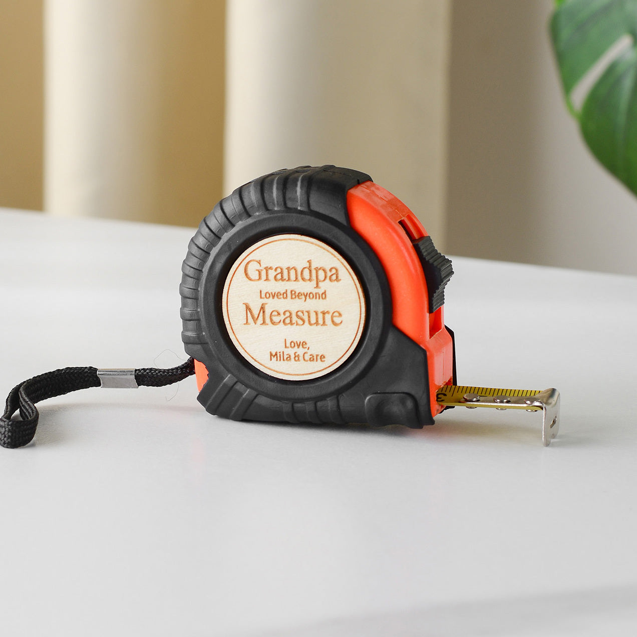 Men's Custom Name Personalised Father's Day Tape Measure
