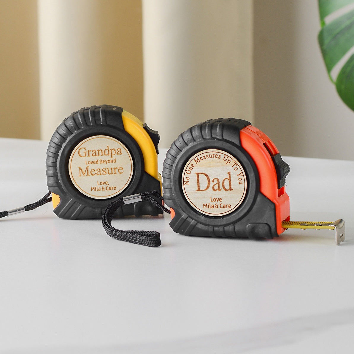 Men's Custom Name Personalised Father's Day Tape Measure