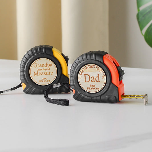 Men's Custom Name Personalised Father's Day Tape Measure