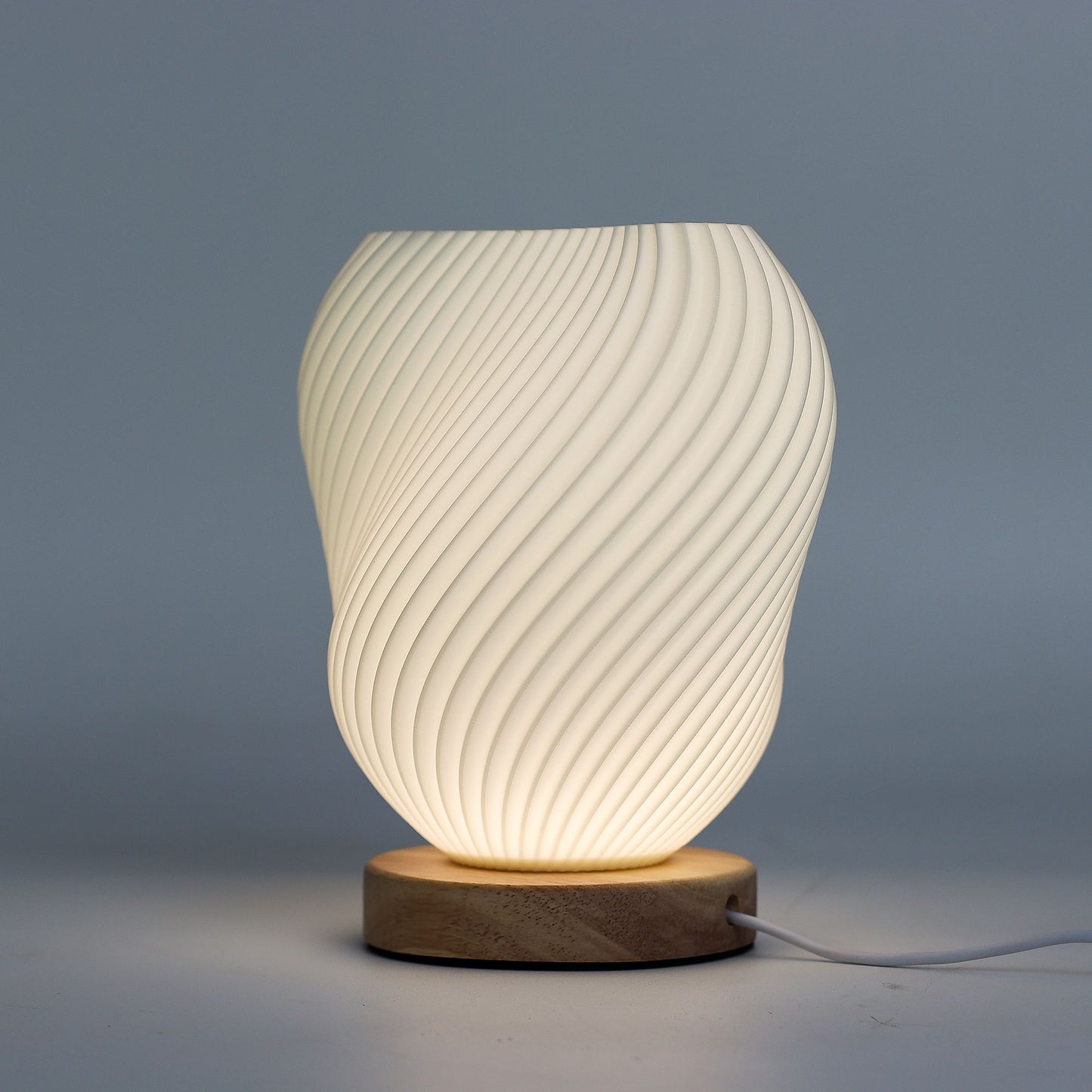 New Wave Lamp - Shell Twisted