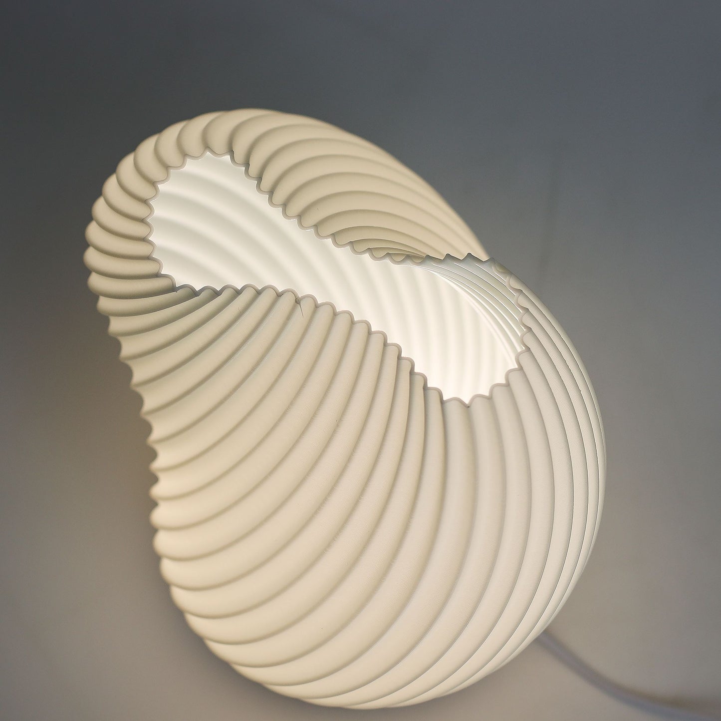 New Wave Lamp - Shell Twisted