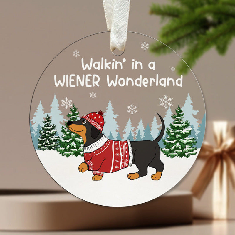 Christmas Tree acrylic decoration