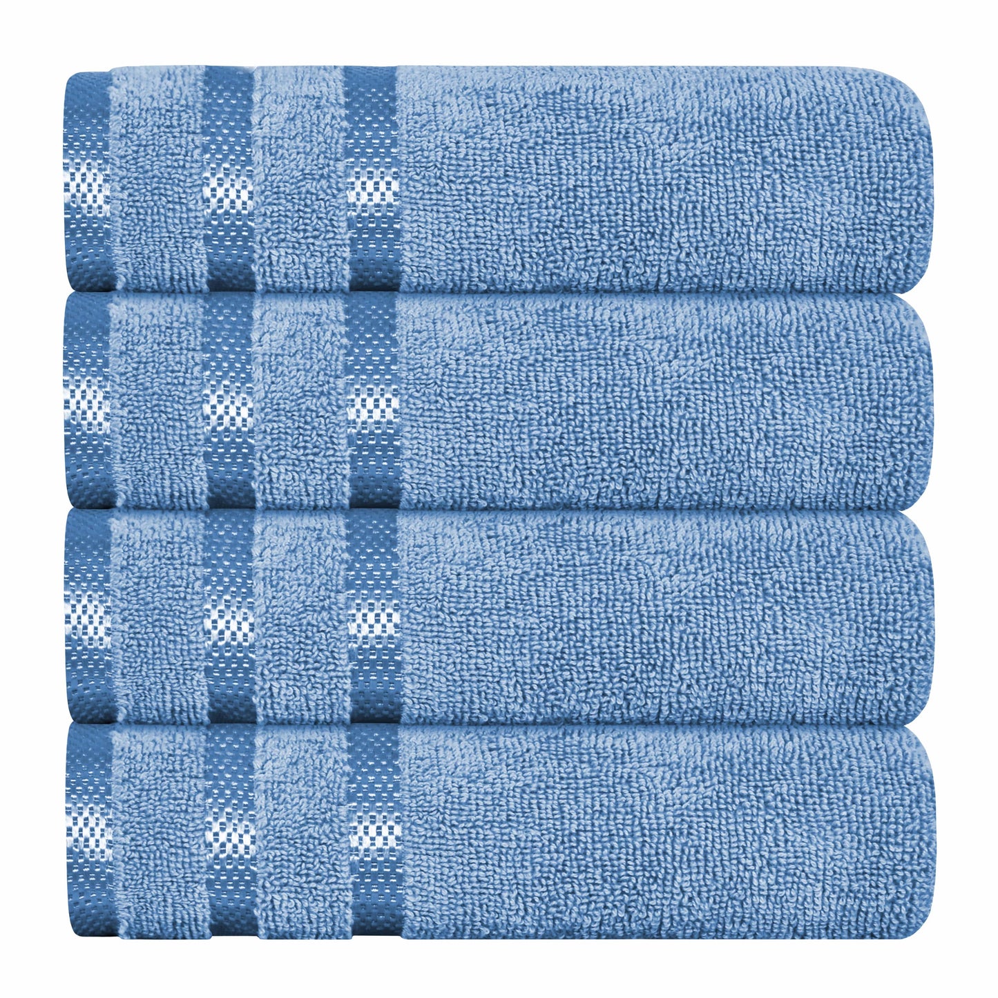 Belmont Viscose Stripe Blue Towels