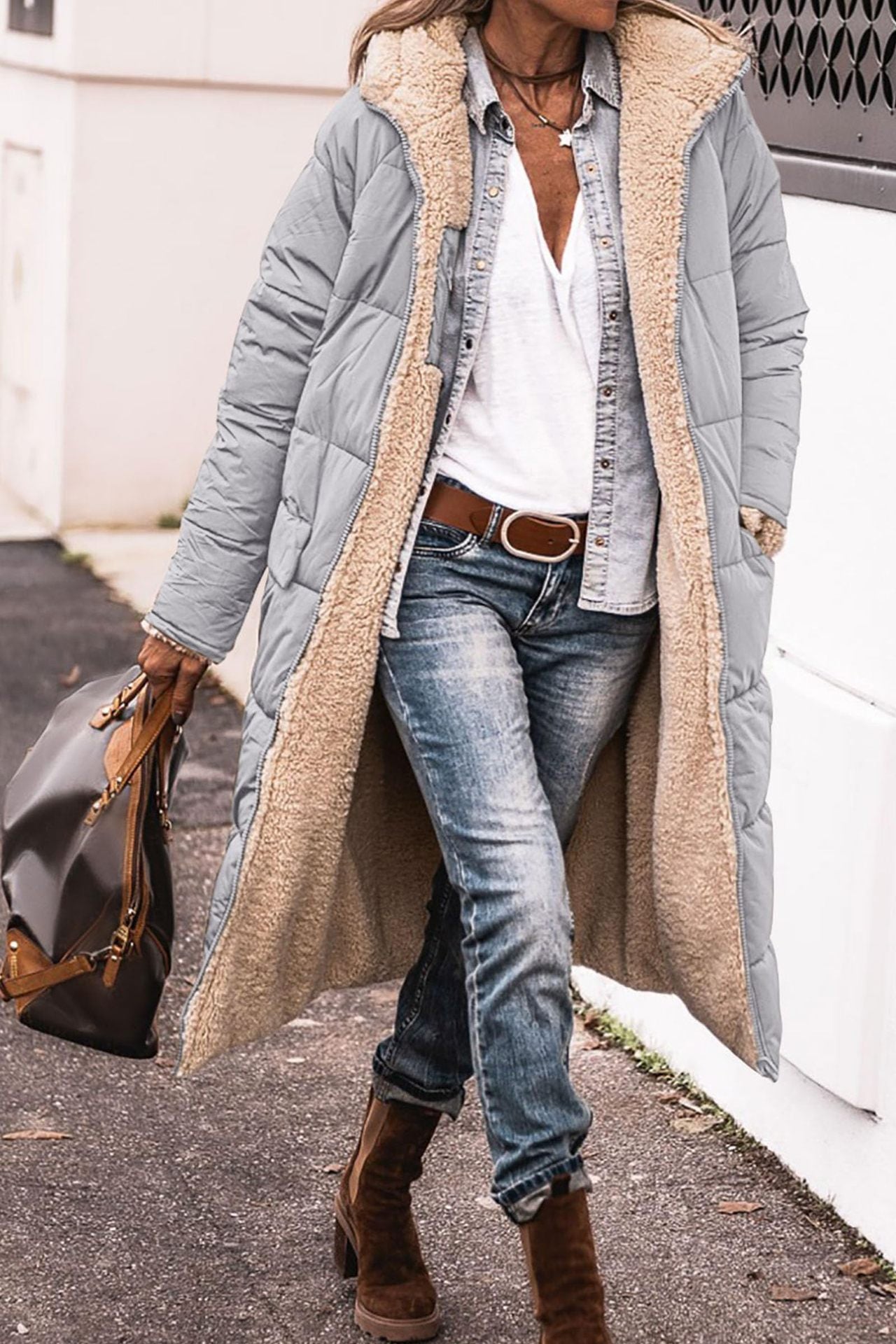 Hooded Long Coat