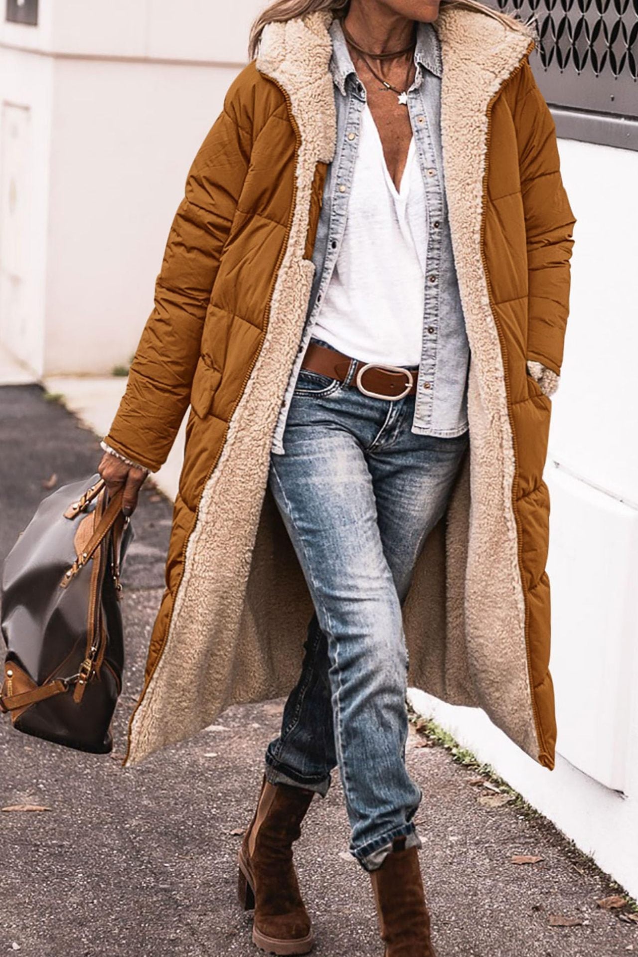 Hooded Long Coat