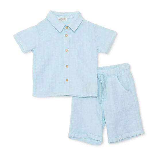 Boys Shirt & Shorts Set