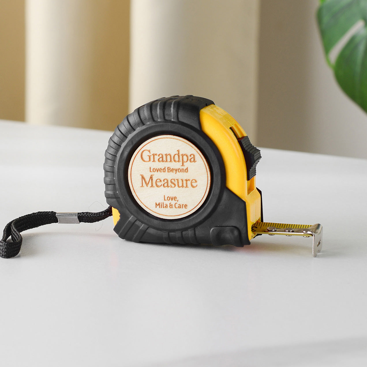 Men's Custom Name Personalised Father's Day Tape Measure