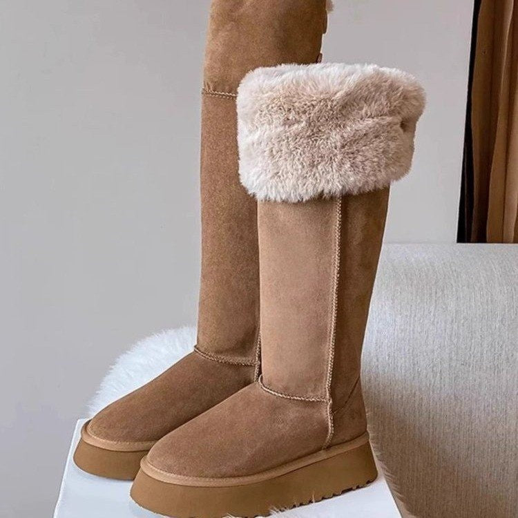Women's Long Snow Winter boots