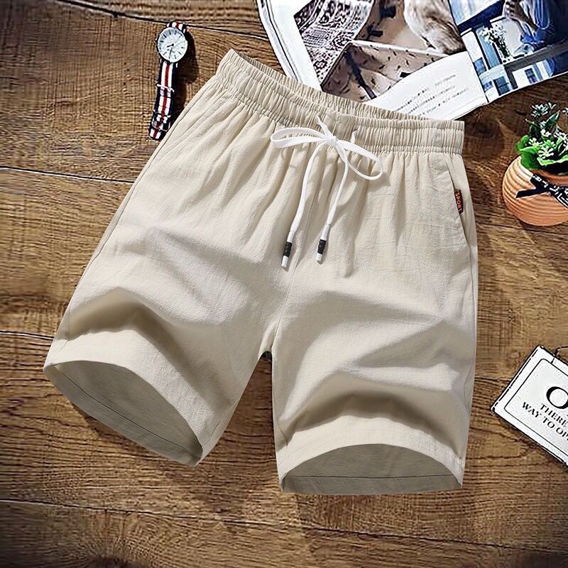 Loose Casual Youth Straight Five-point Beach Shorts